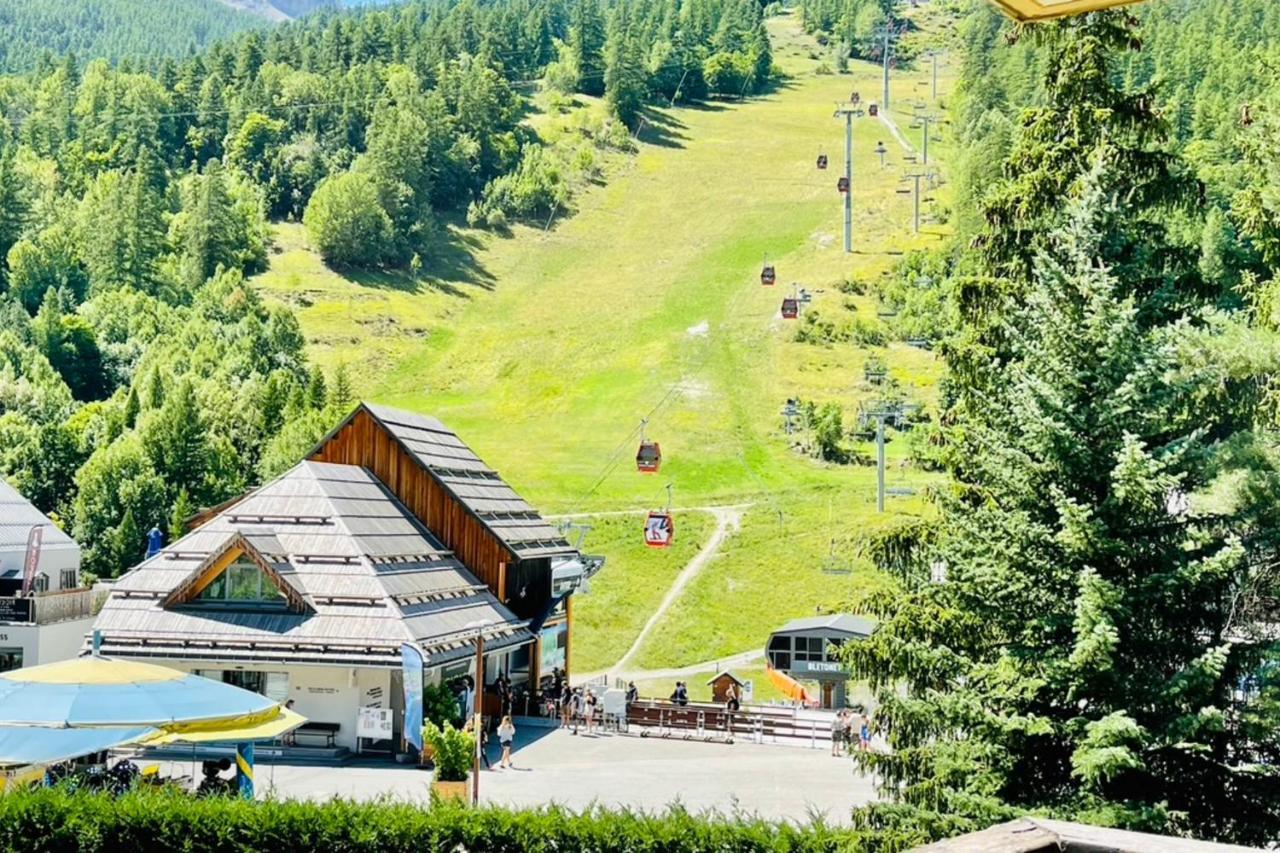 Serre-Chevalierstudio Terrace Next To Ski Slopes Saint-Chaffrey Zewnętrze zdjęcie